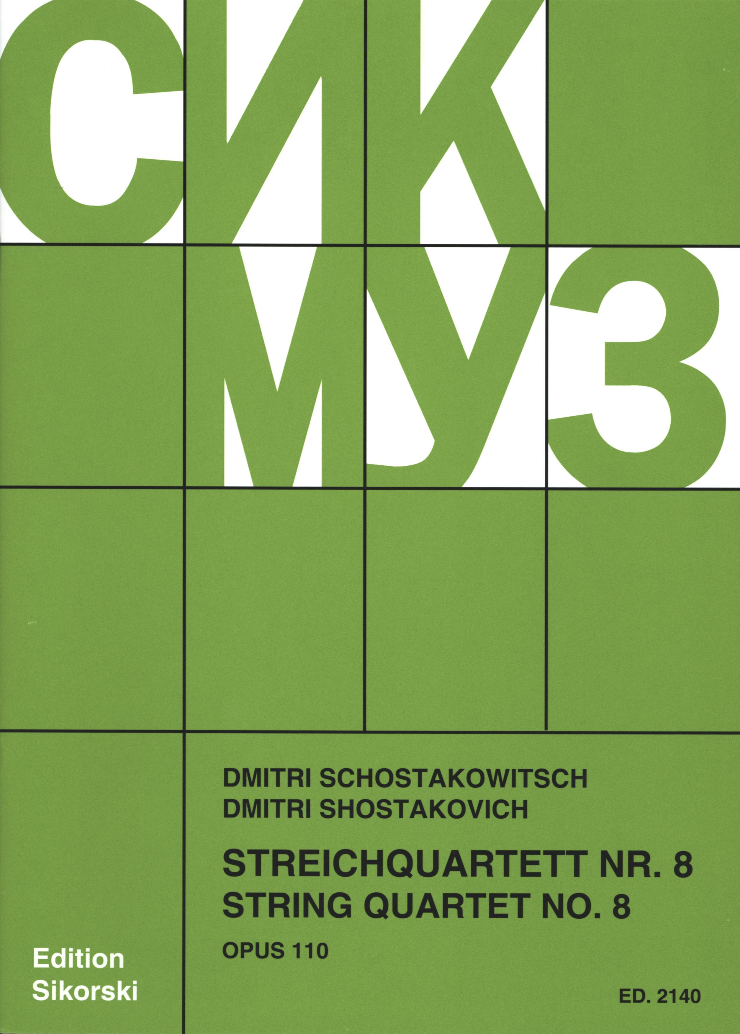 shostakovich string quartet 8 parts pdf